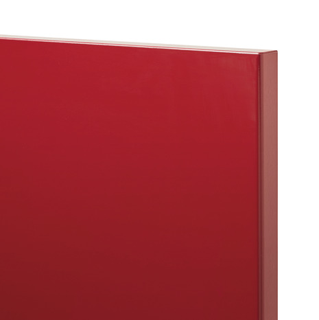 Façade "Stevia" rouge l.59,7 x h.128,7 cm - GoodHome - Brico Dépôt