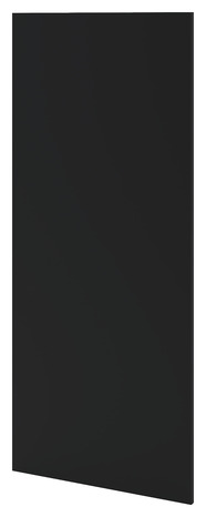 Côté de remplacement 1/2 colonne "Pasilla" noir l.57 x h.135 x ép.1,8 cm - GoodHome - Brico Dépôt