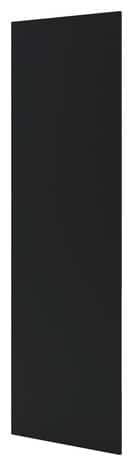 Finition caisson colonne "PASILLA/HELINE" noir mat - L. 57 x H. 201cm - GoodHome - Brico Dépôt