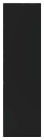 Finition caisson colonne "PASILLA/HELINE" noir mat - L. 57 x H. 201cm - GoodHome - Brico Dépôt