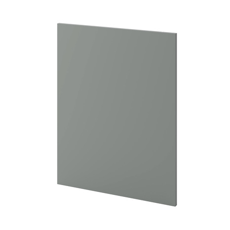 Côté de remplacement bas gauche "Balsamita" gris l.57 x h.72 x ép.1,8 cm - GoodHome - Brico Dépôt