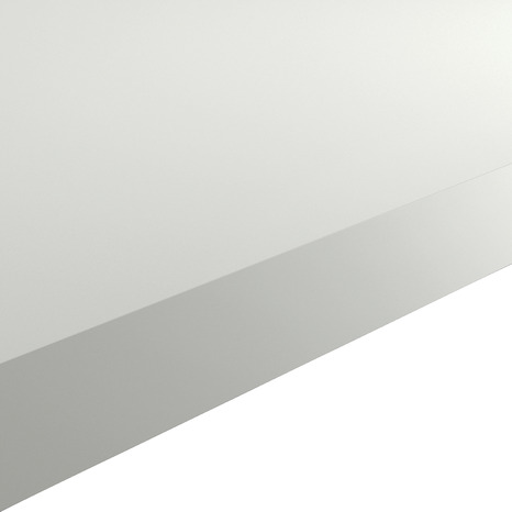 Plan de travail en stratifié blanc "Kala" l.300 x P.62 x Ép. 3,8 cm - GoodHome - Brico Dépôt