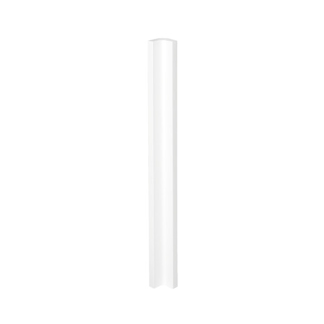 Fileur d'angle bas "STEVIA/DORICE" blanc brillant - H. 71.5cm - GoodHome - Brico Dépôt