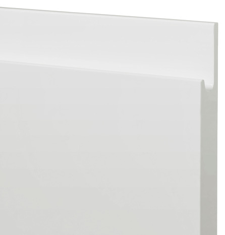 Façade de cuisine électro "Garcinia" blanc l.59,7 x h.68,7 cm - GoodHome - Brico Dépôt