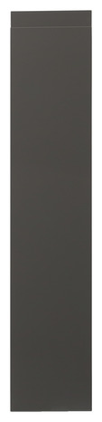 Façade 1 porte "Garcinia" anthracite l.14,7 x h.71,5 cm - GoodHome - Brico Dépôt