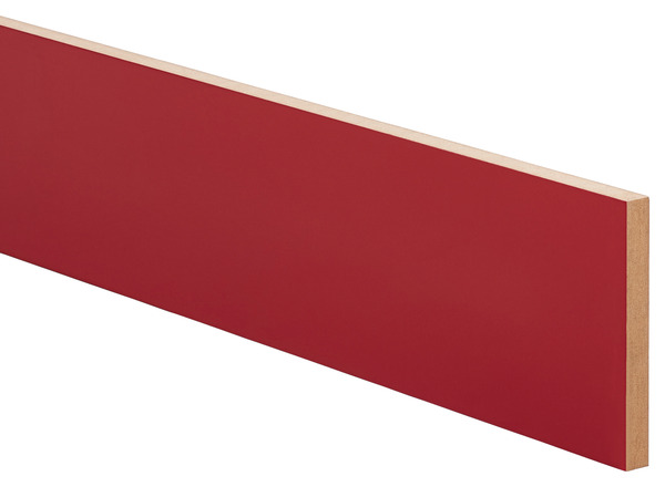 Plinthe "Stevia" rouge l.240 x h.15 cm - GoodHome - Brico Dépôt