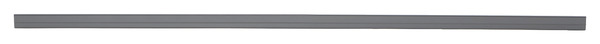 Corniche cache-lumière "Stevia/Garcinia" gris anthracite l.240 x h.3,5 cm - GoodHome - Brico Dépôt