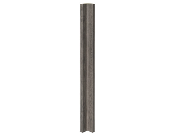 Fileur d'angle bas "CHIA/BASILIE" chêne gris - H. 71.5cm - GoodHome - Brico Dépôt