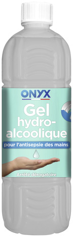 Gel hydroalcoolique - 1 L - Onyx - Brico Dépôt