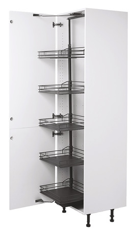 Rangement coulissant 5 niveaux pour colonne de cuisine 60cm - GoodHome - Brico Dépôt