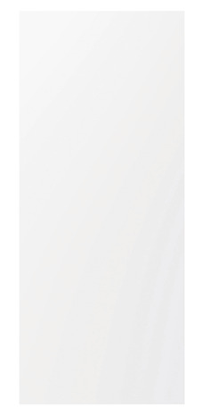 Côté de remplacement 1/2 colonne "Artemisia" blanc l.57 x h.135 x ép.1,8 cm - GoodHome - Brico Dépôt