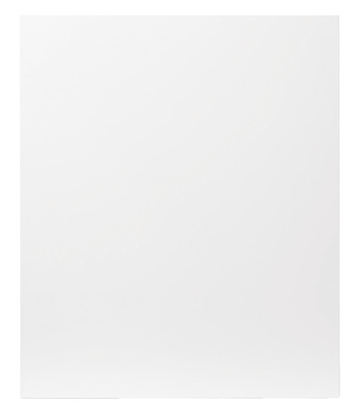 Façade 1 porte "Balsamita" blanc l.59,7 x h.71,5 cm - GoodHome - Brico Dépôt