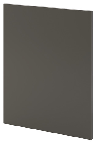 Côté de remplacement bas gauche "Stevia/Garcinia"gris anthracite l.57 x h.72 cm - GoodHome - Brico Dépôt