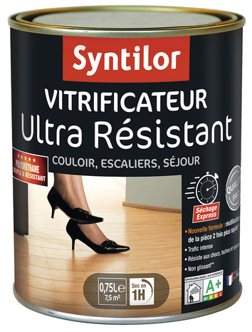 Vitrificateur parquet ultra résistant satin 0,75 l - Syntilor - Brico Dépôt