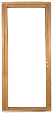 Porte-fenêtre bois 1 vantail droit H.205 x l.80 cm - GoodHome - Brico Dépôt