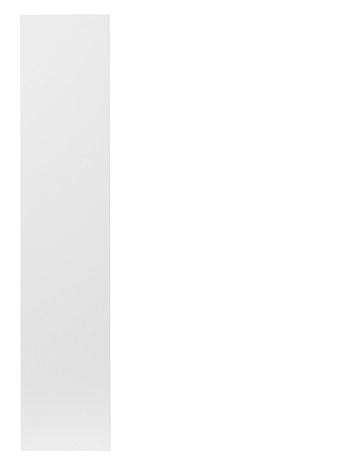 Façade 1 porte "Balsamita" blanc l.14,7 x h.71,5 cm - GoodHome - Brico Dépôt