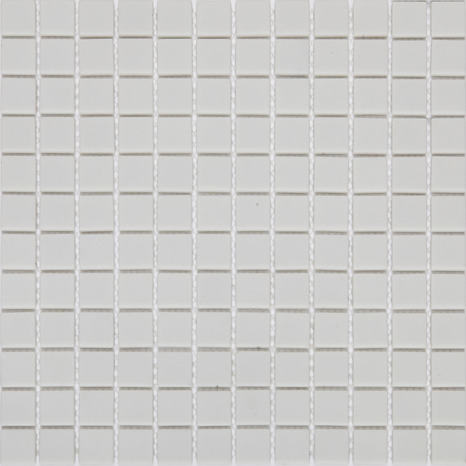 Mosaïque "Plain" blanc - l. 30 x L. 30 cm - GoodHome - Brico Dépôt