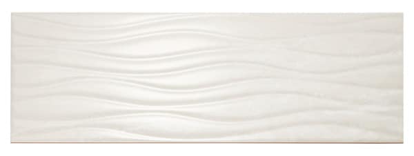 Décor mural "Soft travertin" ivoire brillant - l. 20 x L. 60 cm - GoodHome - Brico Dépôt