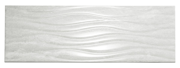 Décor mural "Soft travertin" gris clair - l. 20 x L. 60 cm - GoodHome - Brico Dépôt