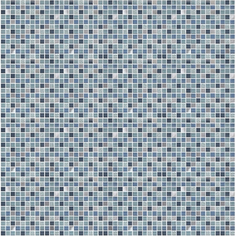 Mosaïque "Lizon" mix bleu - l. 30 x L. 30 cm - GoodHome - Brico Dépôt