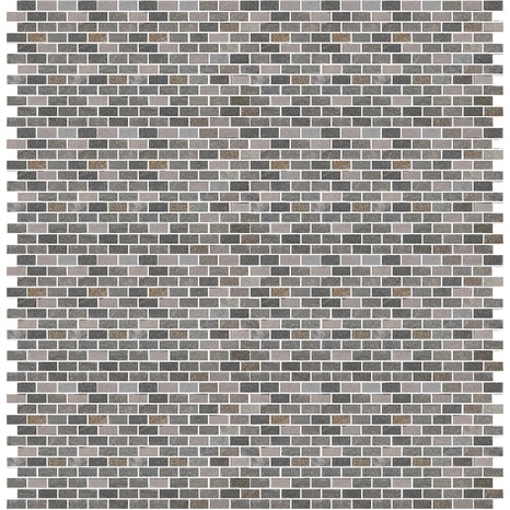 Mosaïque sol/mur pierre naturelle "Quartzite" mix gris/beige - l. 30 x L. 30 cm - GoodHome - Brico Dépôt