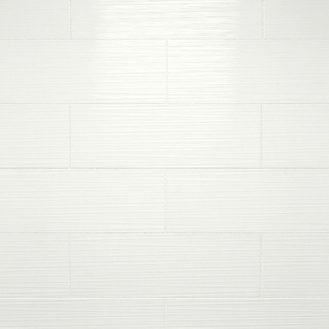 Décor mural "Plain" blanc cassé - l. 20 x L. 60 cm - GoodHome - Brico Dépôt