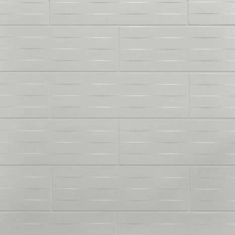Décor mural "Brindisie" gris clair - l. 20 x L. 60 cm - GoodHome - Brico Dépôt