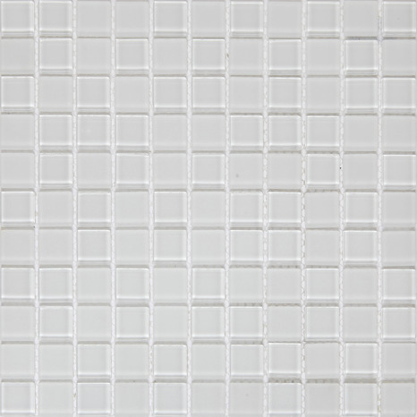Mosaïque aspect verre blanc "Glina" - L.30 x l.30 cm - GoodHome - Brico Dépôt