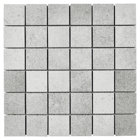 Mosaïque "Kontainer" gris clair - l. 30 x L. 30 cm - GoodHome - Brico Dépôt