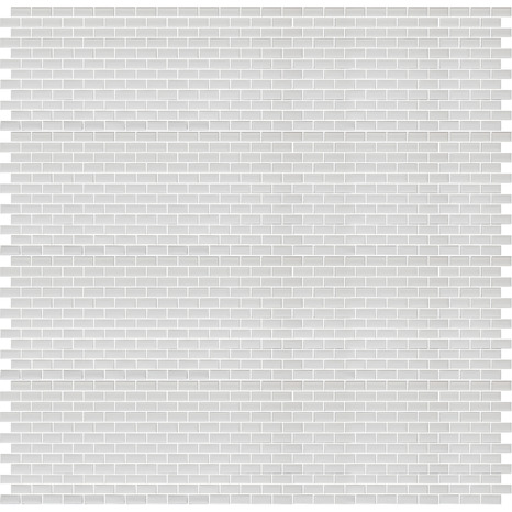 Mosaïque "Trentie" blanc - l. 30 x L. 30 cm - GoodHome - Brico Dépôt