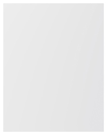 Finition caisson bas droit "ARTEMISIA/FLORIE" blanc mat - L. 57 x H. 72cm - GoodHome - Brico Dépôt