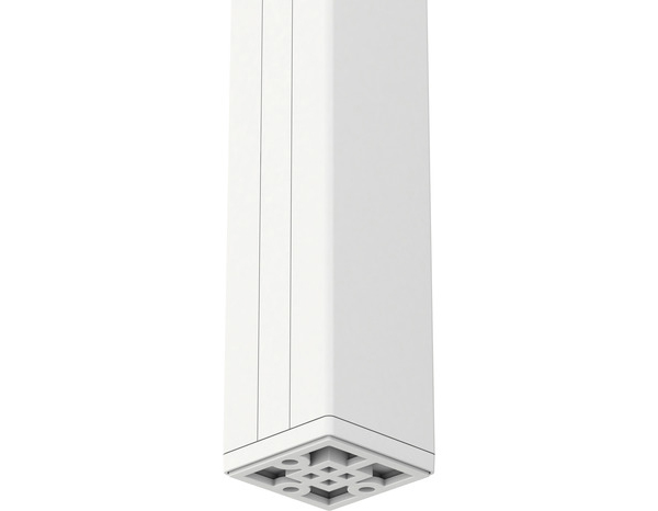 Poteau "Alara" blanc - H. 225 cm - GoodHome - Brico Dépôt