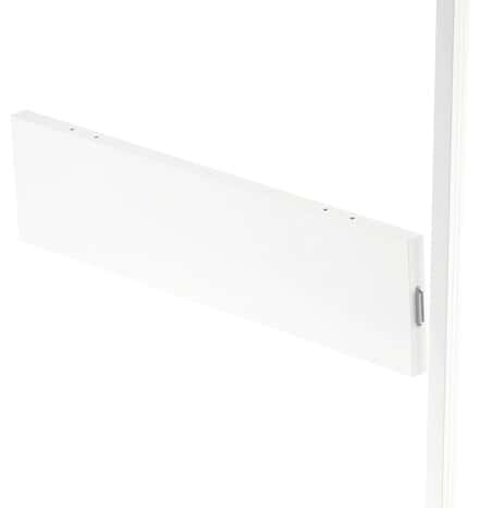 Panneau "Alara" blanc 100 x H. 25 cm - GoodHome - Brico Dépôt