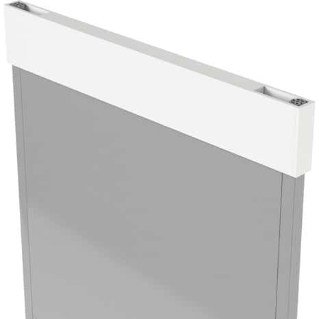 Kit de finition Haut "Alara" blanc 18 x 108 cm - GoodHome - Brico Dépôt