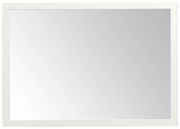 Miroir de salle de bains blanc "Perma" L.100 x H.70 x P.1,6 cm - GoodHome - Brico Dépôt