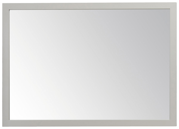 Miroir de salle de bains gris Perma L.100 x H.70 x P.1,6 cm - GoodHome - Brico Dépôt