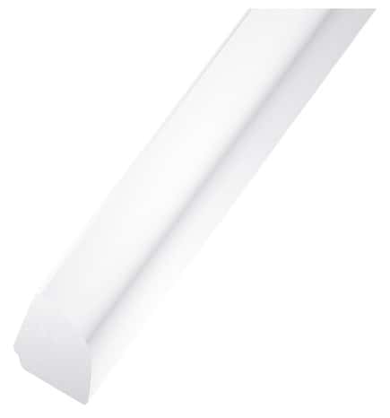 1/4 rond PVC - Blanc - 12 x 12 mm 2,50 m - Brico Dépôt