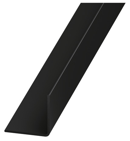 Cornière PVC noir - 20 x 20 mm x 2 m - Brico Dépôt
