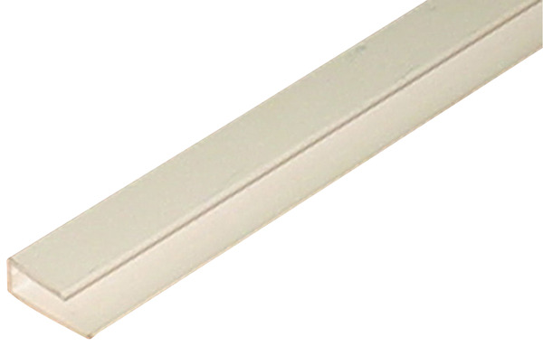 Profil de finition PVC - Blanc - 14 x 6 x 10 x 3,5 mm 1 m - Brico Dépôt