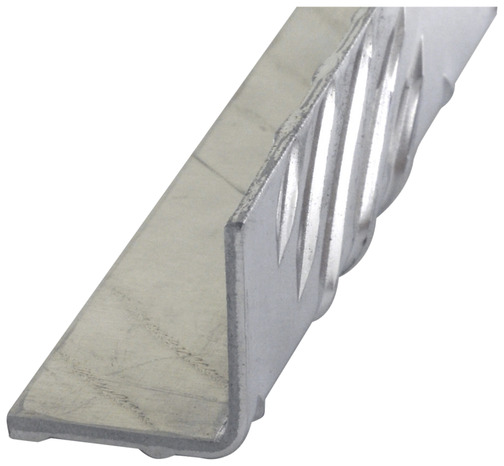 Cornière aluminium brut damier - 40 x 40 mm x 1 m - Brico Dépôt