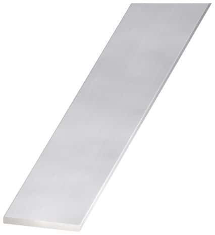 Plat aluminium anodisé - 20 x 2 mm 1 m Argent - Brico Dépôt