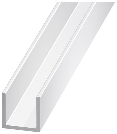 U aluminium brut blanc 10,5 x 11,5 mm 2 m - Brico Dépôt