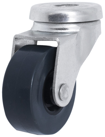 Roulette pivotante PVC gris - Ø 4 cm - 18 kg - Brico Dépôt
