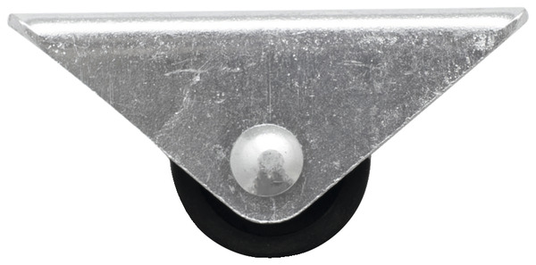 Roulette fixe PP noir - Ø 2,2 cm - 15 kg - Brico Dépôt
