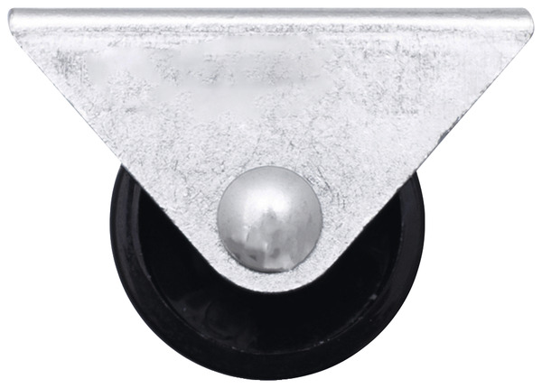 Roulette fixe PP noir - Ø 2,5 cm - 10 kg - Brico Dépôt