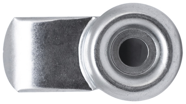 Roulette pivotante PP noir - Ø 3,8 cm - 15 kg - Brico Dépôt