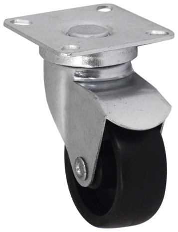 Roulette pivotante PP noir - Ø. 4,1 cm - 20 kg - Brico Dépôt