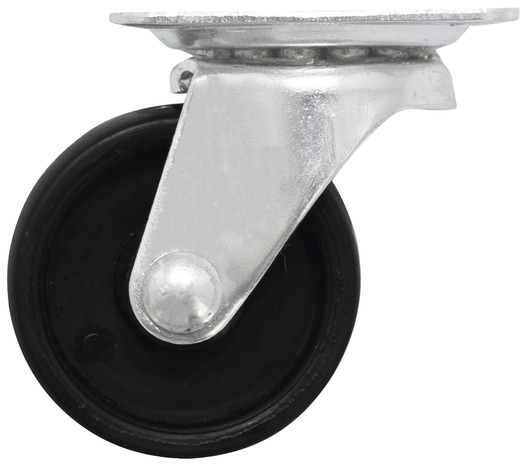 Roulette pivotante PP noir - Ø 3,8 cm - 20 kg - Brico Dépôt