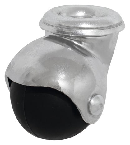 Roul bille pivotante PP noir - Ø 4 cm - 30 kg - Brico Dépôt