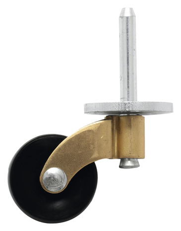 Roulette pivotante nylon noir - Ø. 3 cm - 10 kg - Brico Dépôt